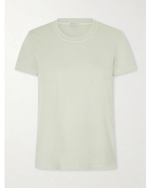 James Perse Vintage Boy Cotton-Jersey T-Shirt - White