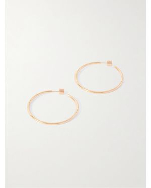 Jennifer Fisher Baby Thread Vergoldete Creolen - Natur