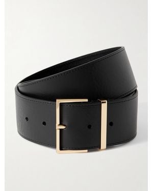 Frankie Shop Evro Leather Belt - Black