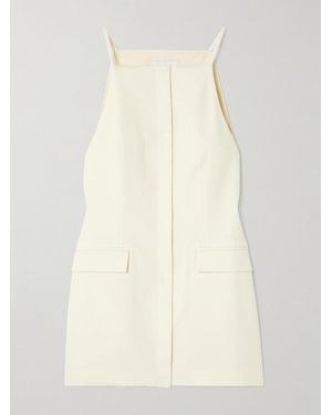 St. Agni Twill Mini Dress - Natural
