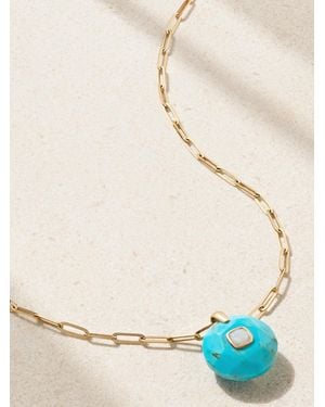 Pascale Monvoisin Milo 9-Karat, And Opal Necklace - Natural