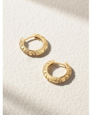 Marlo Laz Southwestern Creolen Aus 14 Karat - Natur