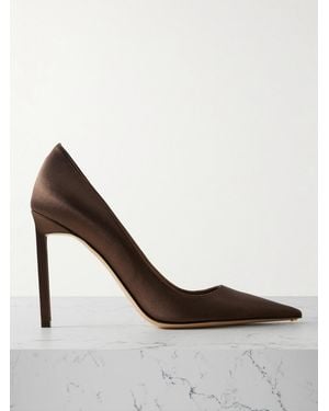 Tom Ford Betty Satin Court Shoes - Brown
