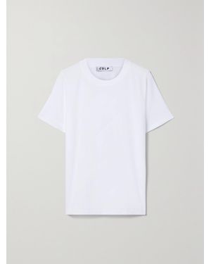 CDLP Net Sustain Tencel Lyocell And Cotton-Blend T-Shirt - White