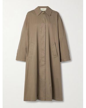 The Row Rocco Trenchcoat Aus Twill Aus Einer Baumwoll-Kaschmirmischung - Natur