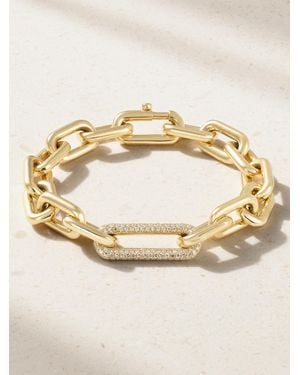 SHAY 18-Karat Diamond Bracelet - Metallic