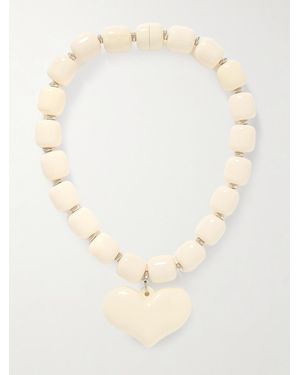 Julietta Collier En Métal Argenté Et Résine Amore - Neutre