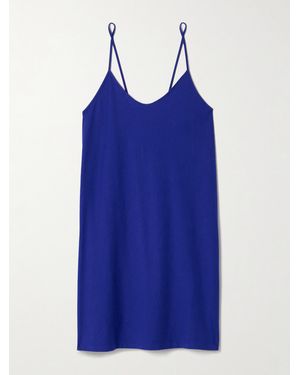 Skin Nachthemd Aus Bio-Pima-Baumwoll-Jersey - Blau