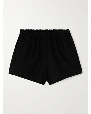 Wardrobe NYC Cotton-Blend Shorts - Black