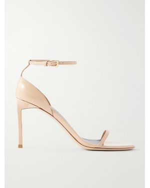 Tom Ford Vertigo 85 Patent Leather Sandals - Natural