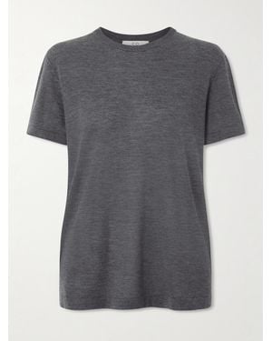 Co. T-Shirt Aus Kaschmir - Grau