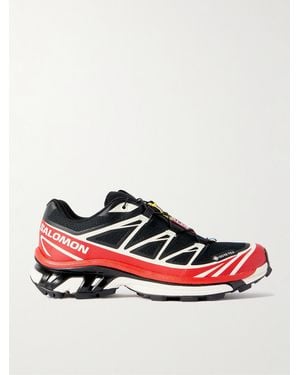 Salomon Xt-6 Sneakers Aus Gore-Tex-Mesh Mit Tpu-Besätzen - Rot