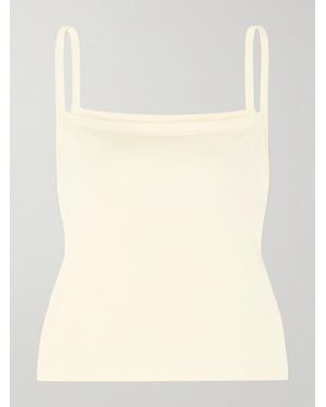 ÉTERNE Stretch-Modal Jersey Tank - Natural