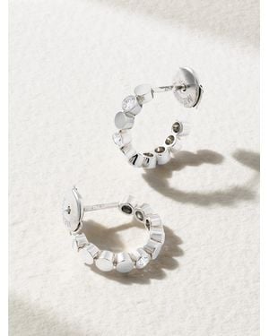 Messika D-Vibes Mini Creolen Aus 18 Karat Weißgold Mit Diamanten - Natur