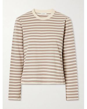 Kallmeyer Wynn Striped Cotton-Jersey T-Shirt - Natural