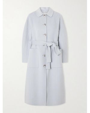 Ulla Johnson Lisbeth Brushed Wool-Blend Coat - White
