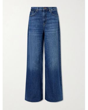 La Ligne High-Rise Wide-Leg Jeans - Blue
