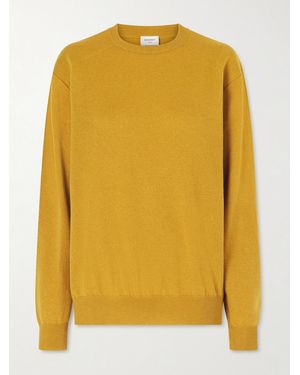 Saint Laurent Cashmere Jumper - Yellow