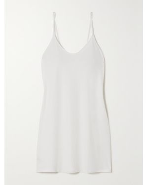 Skin Organic Pima Cotton-Jersey Nightdress - White
