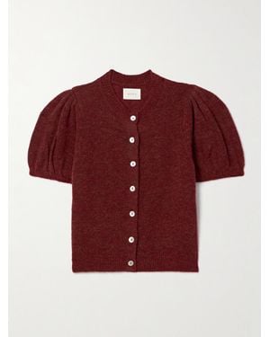 Doen Anisa Knitted Cardigan - Rot