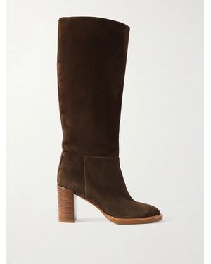 Gabriela Hearst Bocca 75 Suede Boots - Brown