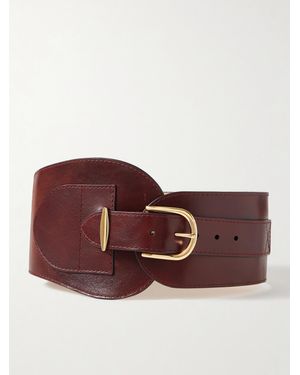 Zimmermann Helix Gürtel Aus Leder - Braun