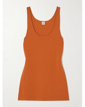 TOTEME Tanktop Aus Strick - Orange