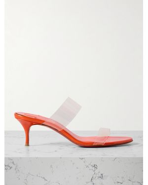 Christian Louboutin Just Nothing 55 Pvc Mules - Pink