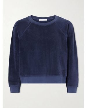 Suzie Kondi Tilos Cotton-Blend Terry Jumper - Blue