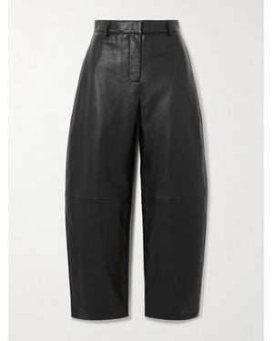 St. Agni Barrel-Hose Aus Leder - Schwarz