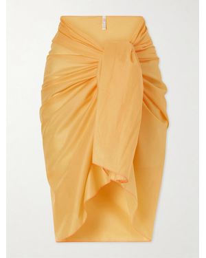 Eres Cabine Cotton-Voile Pareo - Yellow