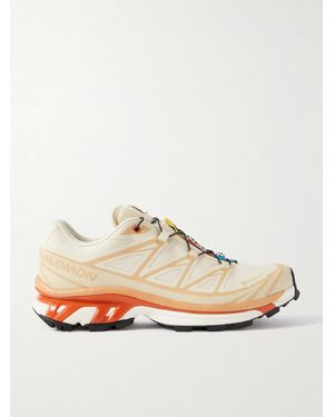 Salomon Xt-6 Sneakers Aus Gore-Tex-Mesh Mit Tpu-Besätzen - Weiß