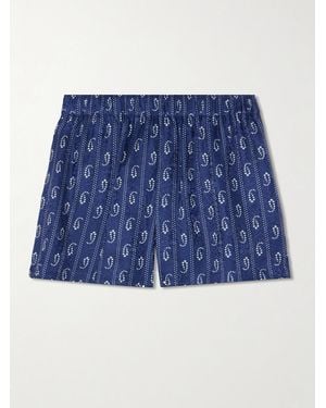 Tory Burch Jacquard Shorts - Blue