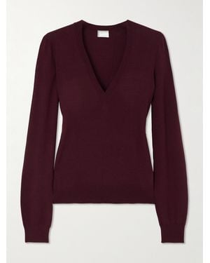 Saint Laurent Wollpullover - Lila