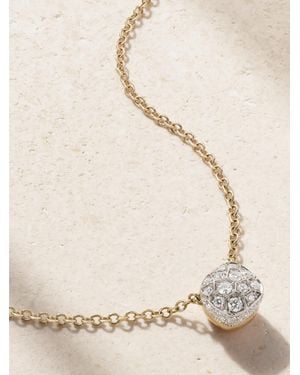 Pomellato Nudo 18-Karat And Diamond Necklace - Natural