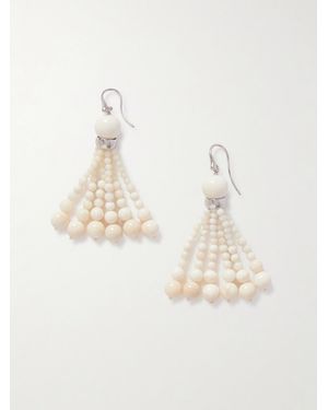 Le Sundial Venice Opera Stone Earrings - Natural