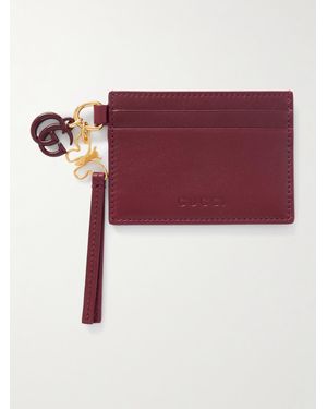 Gucci Leather Cardholder - Red