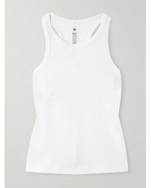 lululemon Align Waist-Length Racerback Nulu Tank - White