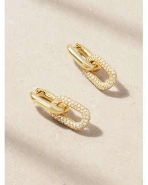 SHAY 18-Karat Diamond Earrings - Natural
