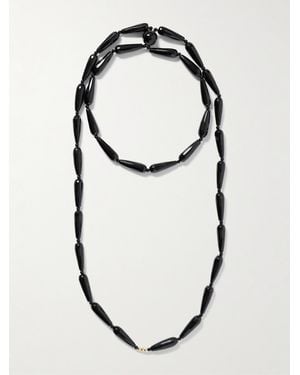 Jennifer Behr Asha Onyx Necklace - Black