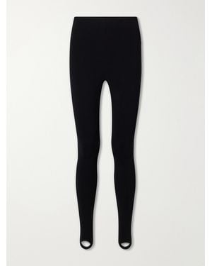 TOVE Soreena Elasticated Jersey Leggings - Blue