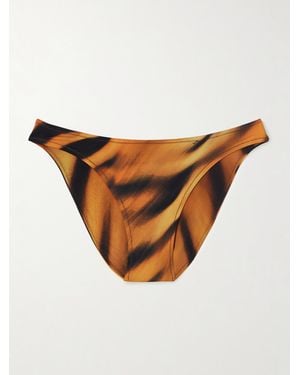 Skims Roberto Cavalli Signature Swim Mid-Coverage Briefs - Multicolour