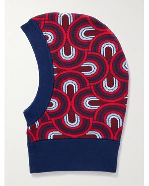 Fusalp Pilule Jacquard-Knit Balaclava - Blue