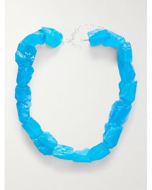 Completedworks Resin Necklace - Blue
