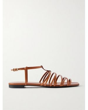 Jil Sander Hydra Leather Sandals - Brown