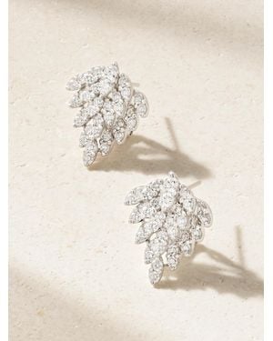Anita Ko Snowflake 18-Karat Diamond Earrings - Natural