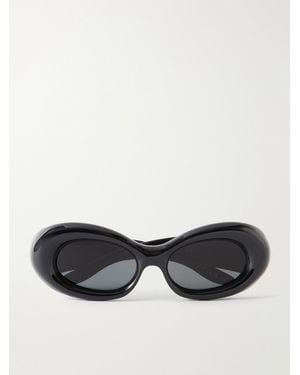 Saint Laurent Sl 968 Round-Frame Injected Sunglasses - Black