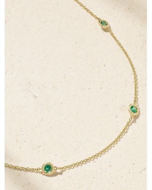 Octavia Elizabeth By The Pinch 18-Karat Emerald Necklace - Natural
