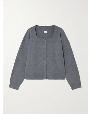 Deiji Studios Press Cardigan Aus Recyceltem Strick - Grau