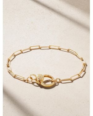 Ileana Makri 14-Karat Diamond Bracelet - Natural